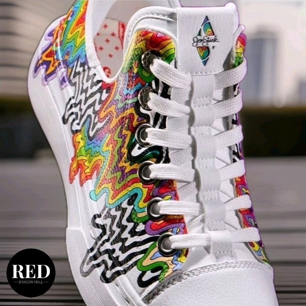 Skechers x Snoop Dogg Jen Stark Slip-Ins Sneakers Drip - Women's Size 8 - Picture 9 of 12
